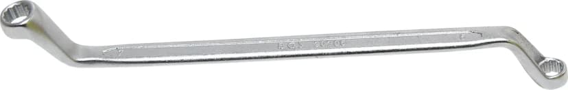 Dvojni obročni ključ, globoko zamaknjena konca, 6 x 7 mm