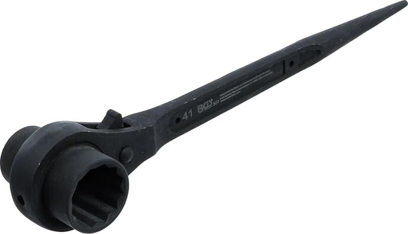 Raglja za gradbene odre, 36 x 41 mm