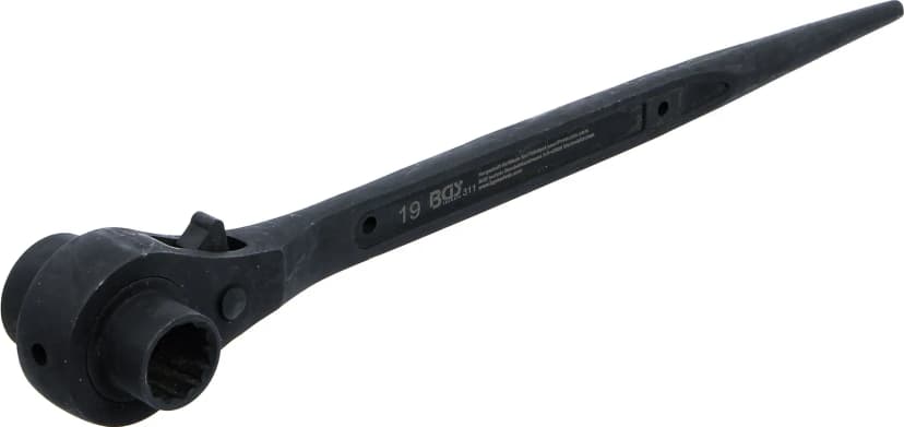 Raglja za gradbene odre, 19 x 24 mm