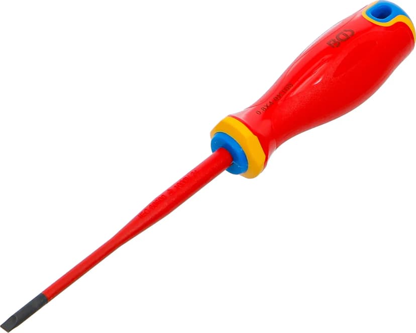 VDE izvijač, izjemno tanka konica, ploski SL 4.0 mm