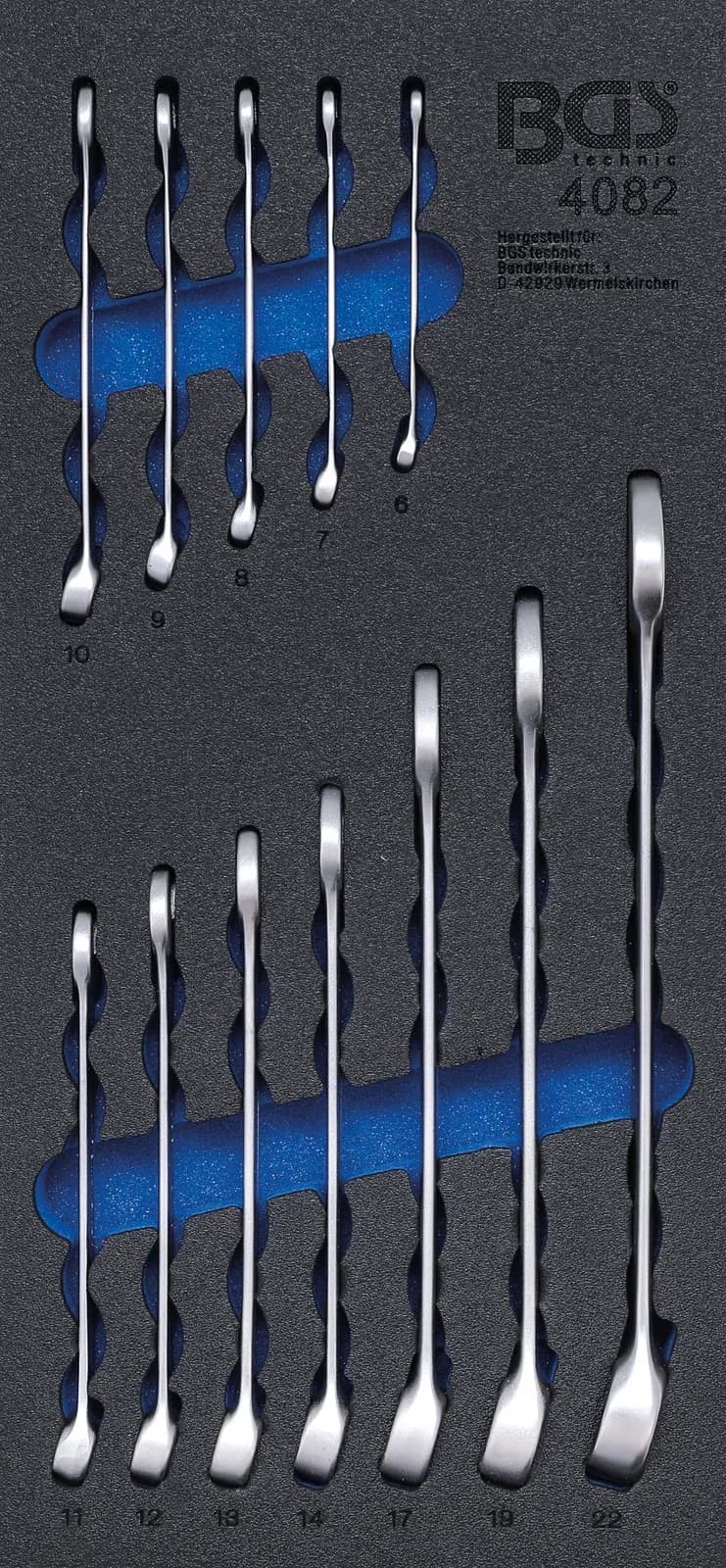 Modul za predal 1/3: Set kombiniranih ključev, 6 - 22 mm, 12-delni