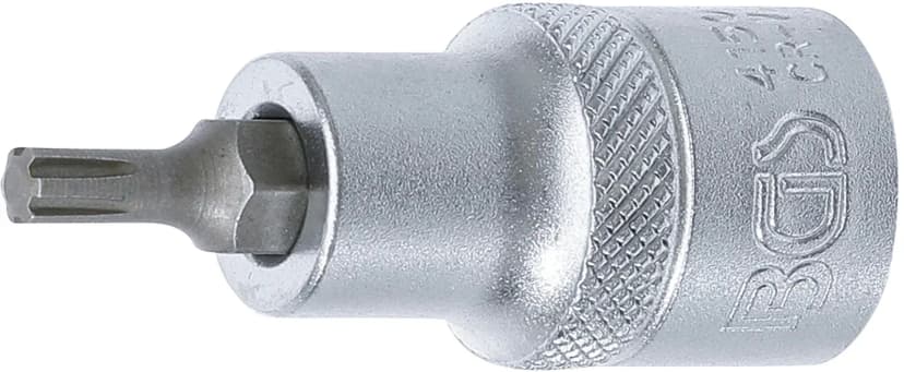 Nasadni ključ z bitom, pogon 12.5 mm (1/2"), zobati profil (za RIBE) M5