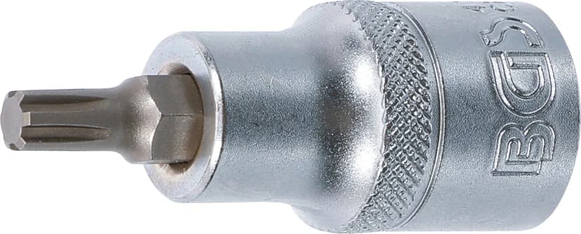 Nasadni ključ z bitom, pogon 12.5 mm (1/2"), zobati profil (za RIBE) M6