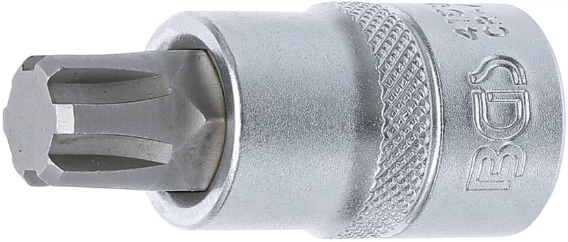Nasadni ključ z bitom, pogon 12.5 mm (1/2") |Zobati profil (za Ribe) M14