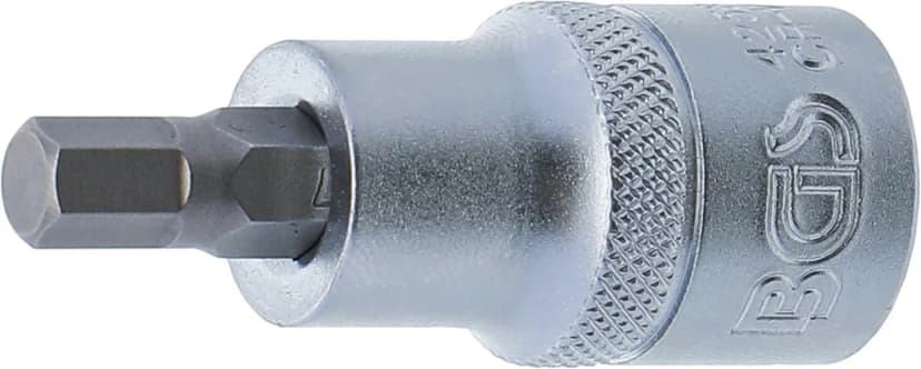 Nasadni ključ z bitom, 12.5 mm (1/2"), notranji šestrob 7 mm