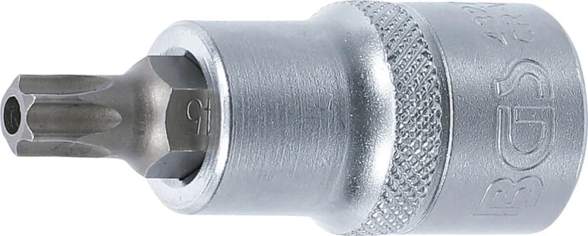 Nasadni ključ z bitom, pogon 12.5 mm (1/2"), T-profil z zaščito proti odpiranju (za Torx) T45