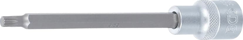 Nasadni ključ z bitom, dolžina 140 mm, pogon 12.5 mm (1/2"), zobati profil (za XZN), M6