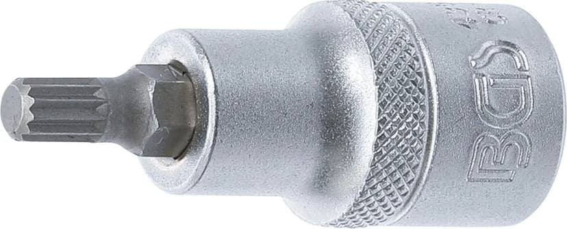Nasadni ključ z bitom, pogon 12.5 mm (1/2"), zobati profil (za XZN) M7