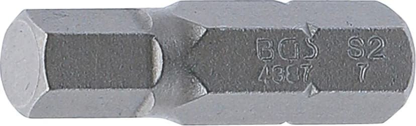Bit, dolžina 30 mm, pogon 8 mm (5/16"), notranji šestrob 7 mm