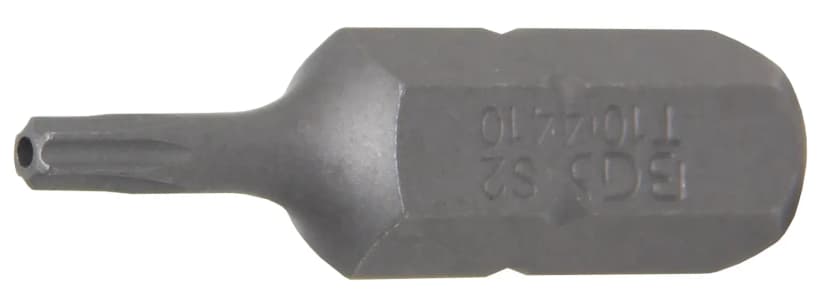Bit, dolžina 30 mm, pogon 8 mm (5/16"), T-profil z zaščito proti odpiranju (za Torx) T10