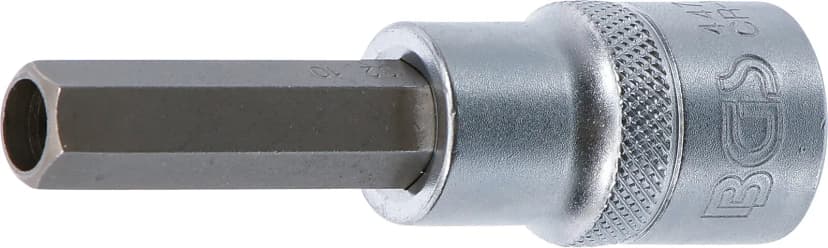Nasadni ključ za šobe, pogon 12.5 mm (1/2"), notranji šestrob 10 mm