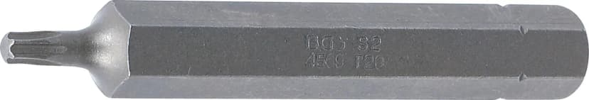 Bit, dolžina 75 mm, pogon 10 mm (3/8"), T-profil (za Torx) T20