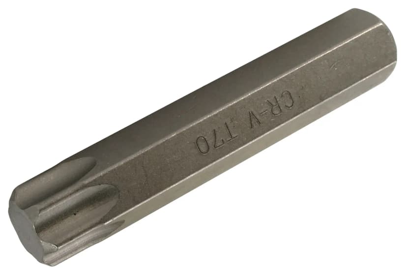 Bit, dolžina 80 mm, pogon 14 mm, T-profil (za Torx) T70