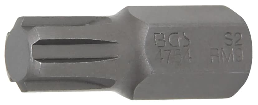 Bit, dolžina 30 mm, pogon 10 mm (3/8"), zobati profil (za RIBE) M9