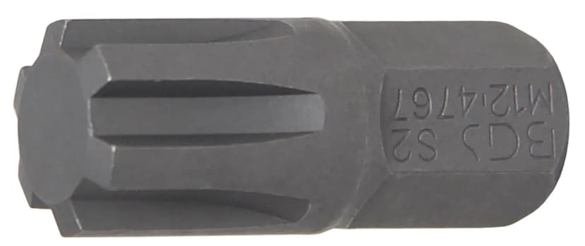 Bit, dolžina 30 mm, pogon 10 mm (3/8"), zobati profil (za RIBE) M12
