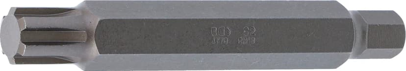 Bit, dolžina 100 mm, pogon 10 mm (3/8"), zobati profil (za RIBE) M13