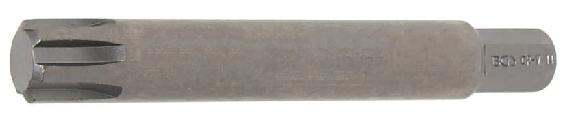 Bit, dolžina 100 mm, pogon 10 mm (3/8"), zobati profil (za RIBE) M14