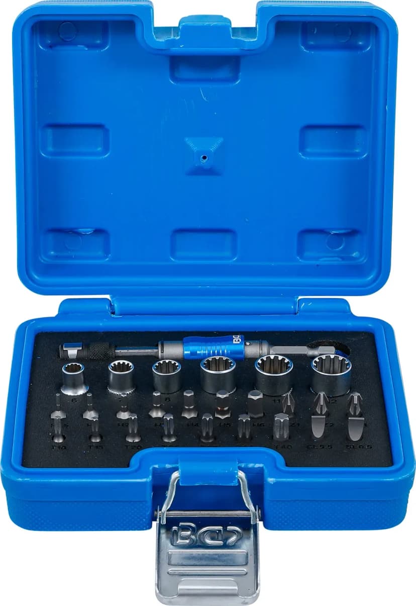 Set bitov in nasadnih ključev, pogon 6.3 mm (1/4"), 2-IN-1, 26-delni