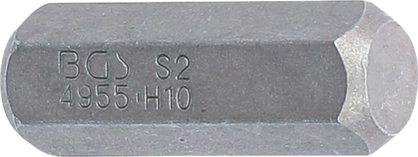Bit, dolžina 30 mm, pogon 10 mm (3/8"), notranji šestrob 10 mm