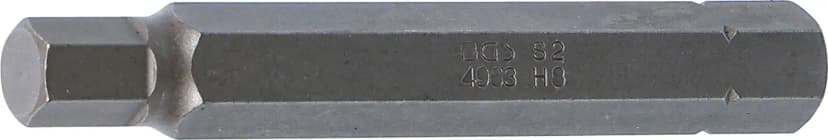 Bit, dolžina 75 mm, pogon 10 mm (3/8"), notranji šestrob 7 mm