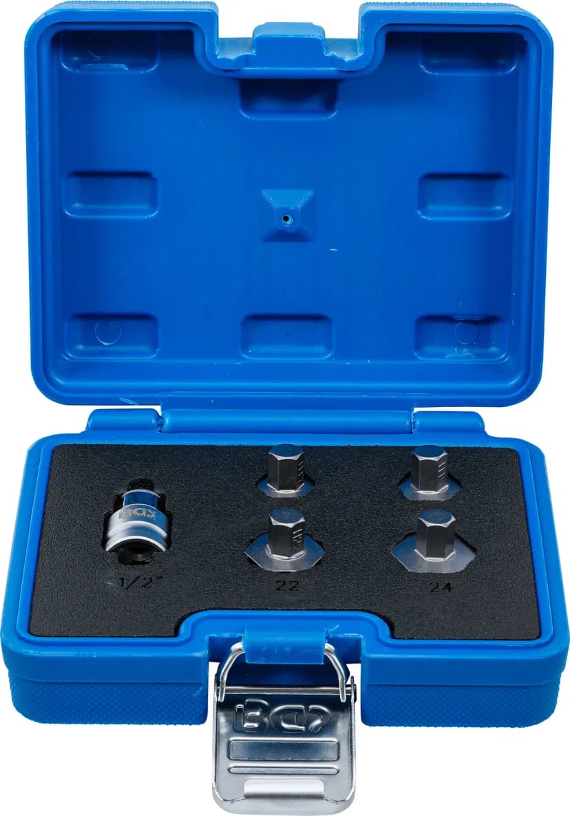 Set bitov, za motorna kolesa, notranji šestrob, 17 - 24 mm
