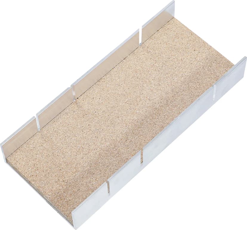 Aluminijasta zajeralna škatla, 245 x 105 x 40 mm