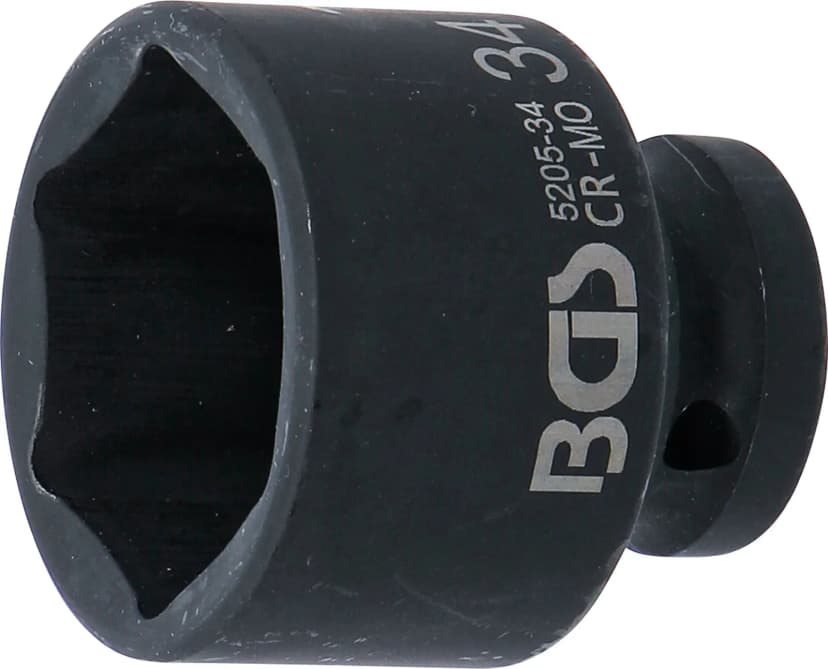 Udarni nasadni ključ, šestrobi, pogon 12.5 mm (1/2"), 34 mm