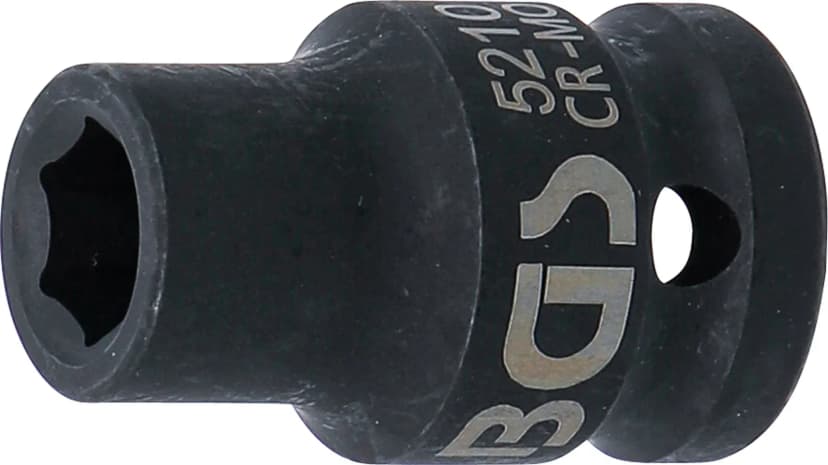 Udarni nasadni ključ, šestrobi, pogon 12.5 mm (1/2"), 10 mm