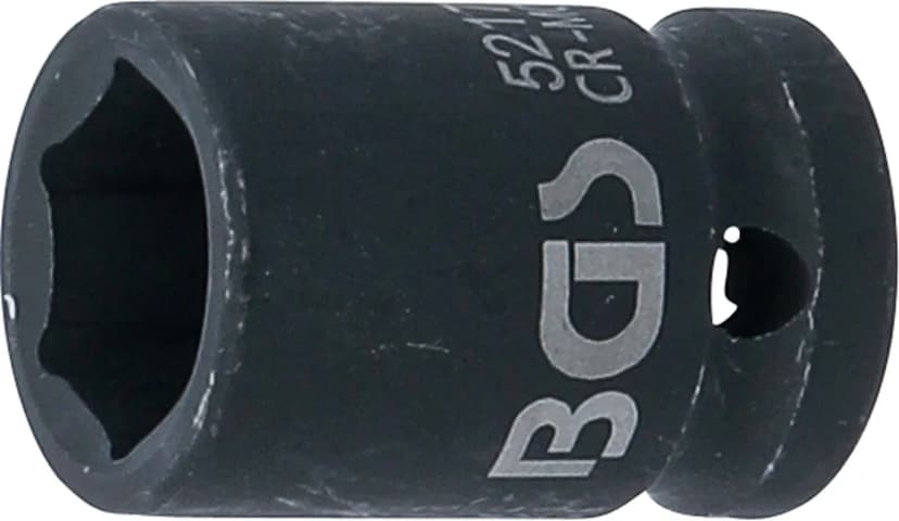 Udarni nasadni ključ, šestrobi, pogon 12.5 mm (1/2"), 17 mm