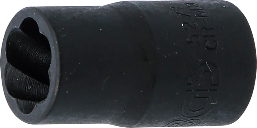Spiralni nasadni ključ (spiralni profil) / izvlekač vijakov, pogon 10 mm (3/8"), 11 mm