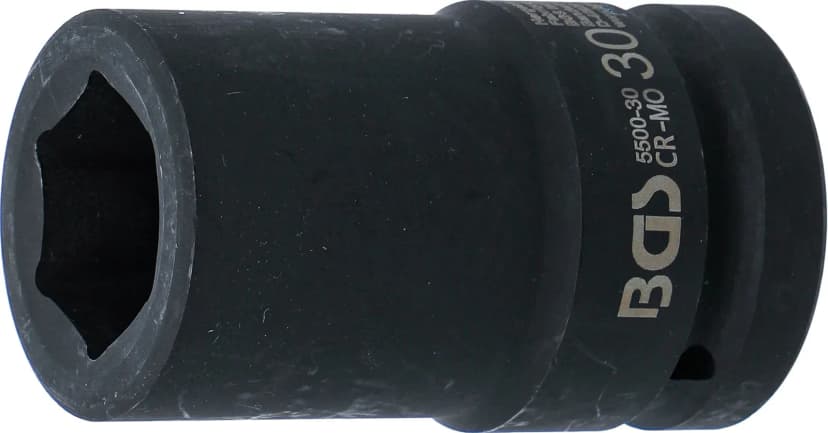 Udarni nasadni ključ, šestrobi, globok, pogon 25 mm (1"), 30 mm
