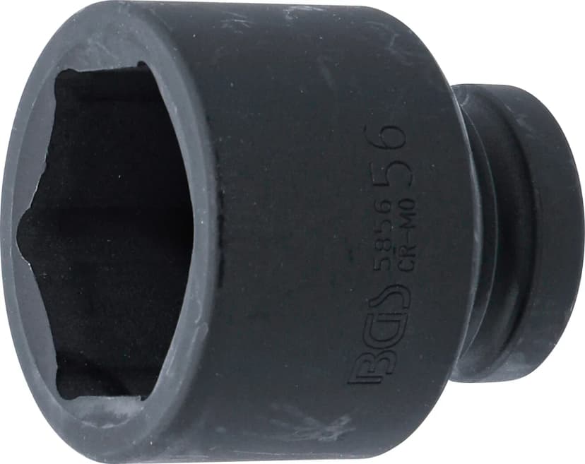 Udarni nasadni ključ, šestrobi, pogon 25 mm (1"), 56 mm