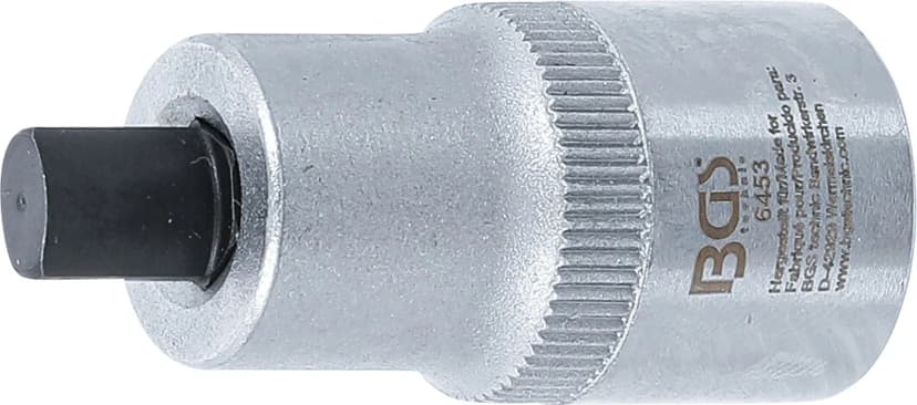 Razpiralni nasadni ključ za objemke vzmetnih nog, pogon 12.5 mm (1/2"), 5.5 x 8.2 mm