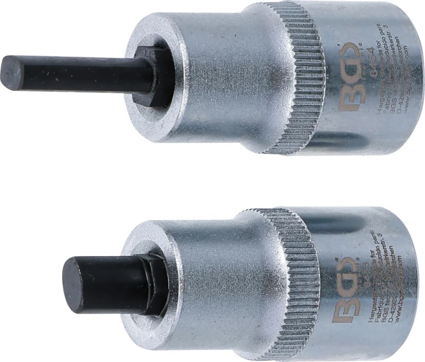 Set razpiralnih nasadnih ključev za objemke vzmetnih nog, pogon 12.5 mm (1/2"), 5 x 7 mm + 5.5 x 8.2 mm, 2-delni