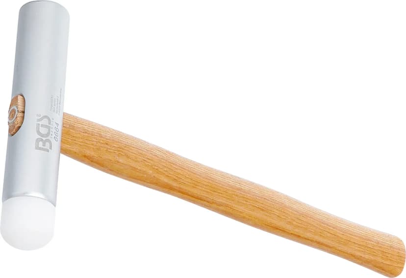 Aluminijasto / plastično kladivo, ekstra dolga glava, Ø 30 mm, 300 g