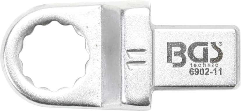Nasadni obročni ključ, 11 mm, štirirob 9 x 12 mm