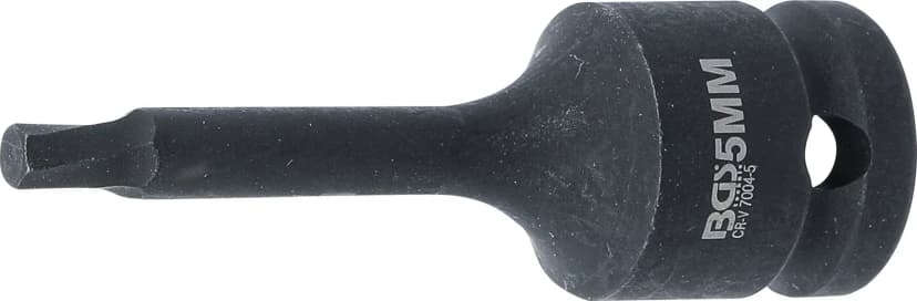 Izvlekač vijakov, pogon 12.5 mm (1/2"), za poškodovan notranji šestrob 5 mm