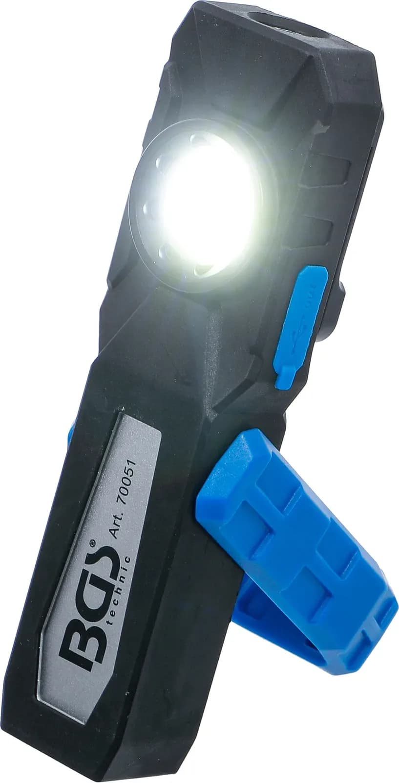 COB LED delavniška svetilka z magnetom in kavljem, zložljiv