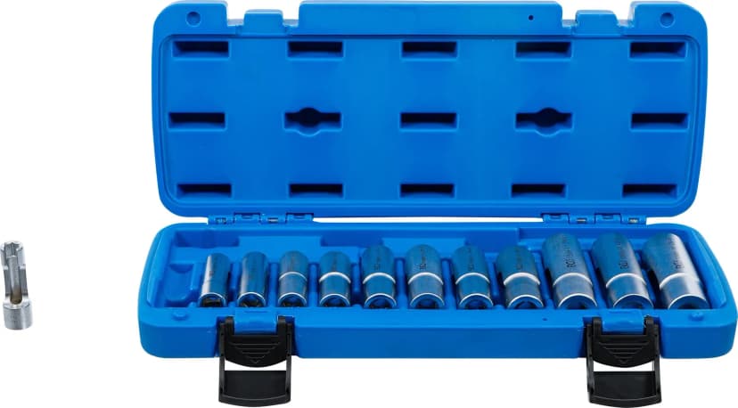 Set posebnih nasadnih ključev, utorni, pogon 10 mm (3/8"), 8 - 19 mm, 12-delni