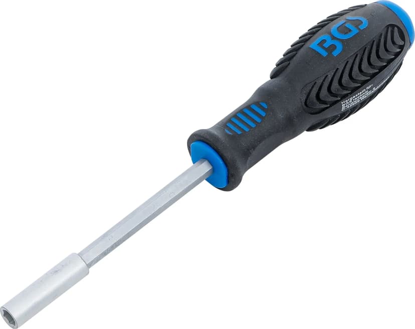 Vrtljivi ročaj za bite, notranji šestrob 6.3 mm (1/4"), 210 mm