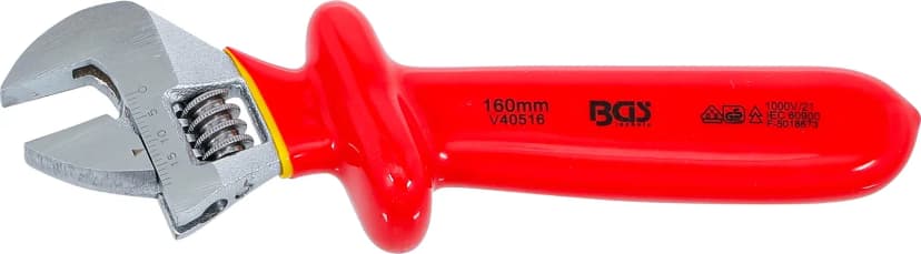 VDE nastavljivi ključ, maks. 20.5 mm