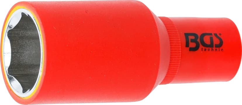 VDE nasadni ključ, šestrobi, pogon 12.5 mm (1/2"), 27 mm