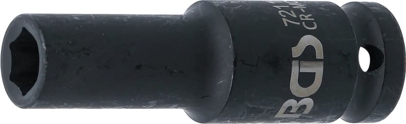 Udarni nasadni ključ, šestrobi, globok, pogon 12.5 mm (1/2"), 11 mm