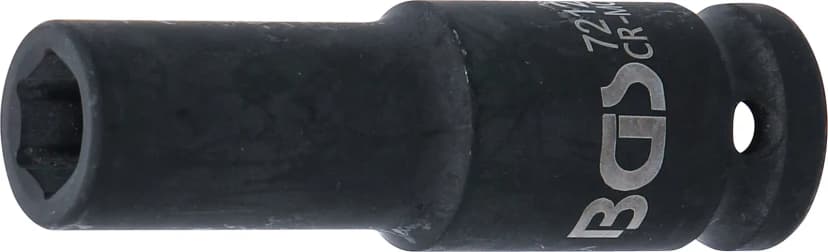 Udarni nasadni ključ, šestrobi, globok, pogon 12.5 mm (1/2"), 12 mm