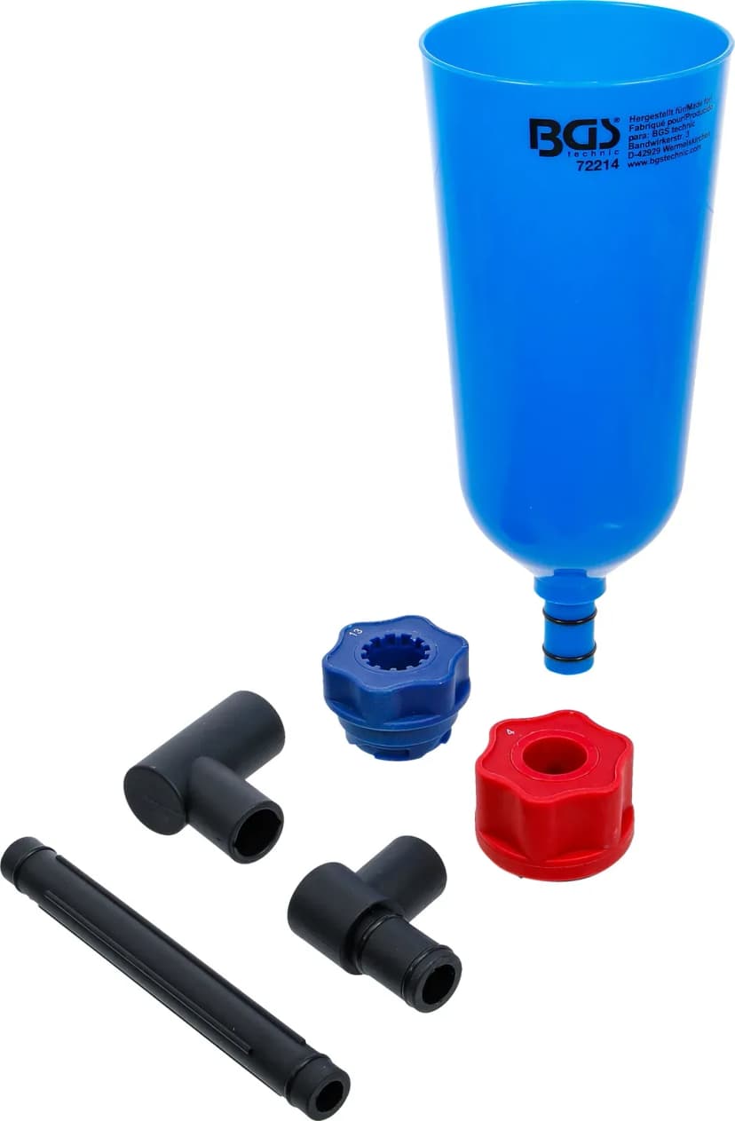 Set adapterjev za lijak za olje, plastična izvedba, za VAG