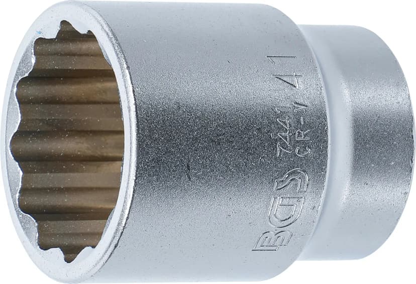 Nasadni ključ, 12-robni, pogon 20 mm (3/4"), 41 mm