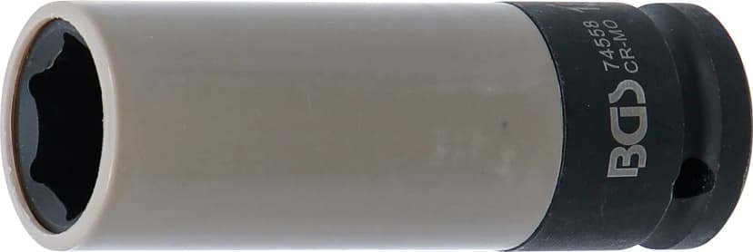 Zaščiteni udarni nasadni ključ, pogon 12.5 mm (1/2"), 18.5 mm
