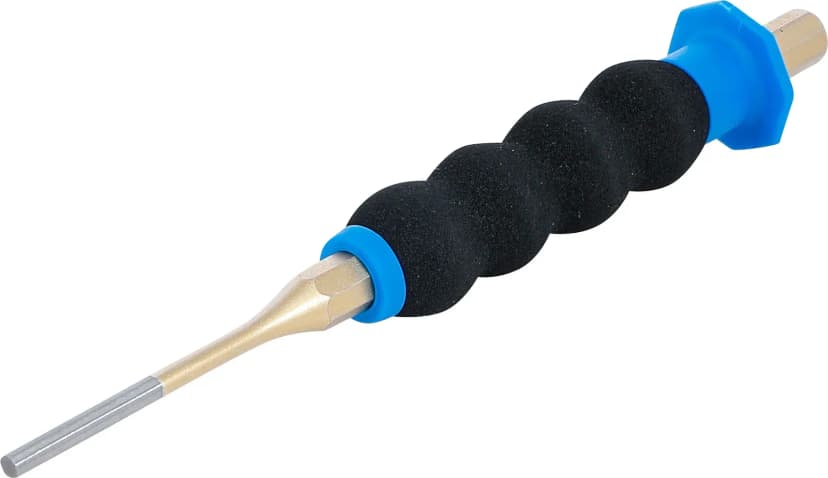 Valjasti izbijač, z zaščito za roke, 180 mm, 4 mm