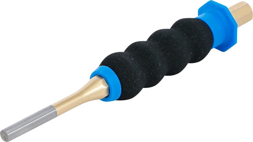 Valjasti izbijač, z zaščito za roke, 180 mm, 7 mm