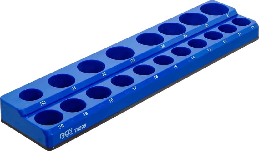 Plastično držalo za nasadne ključe, magneten, 12.5 mm (1/2")